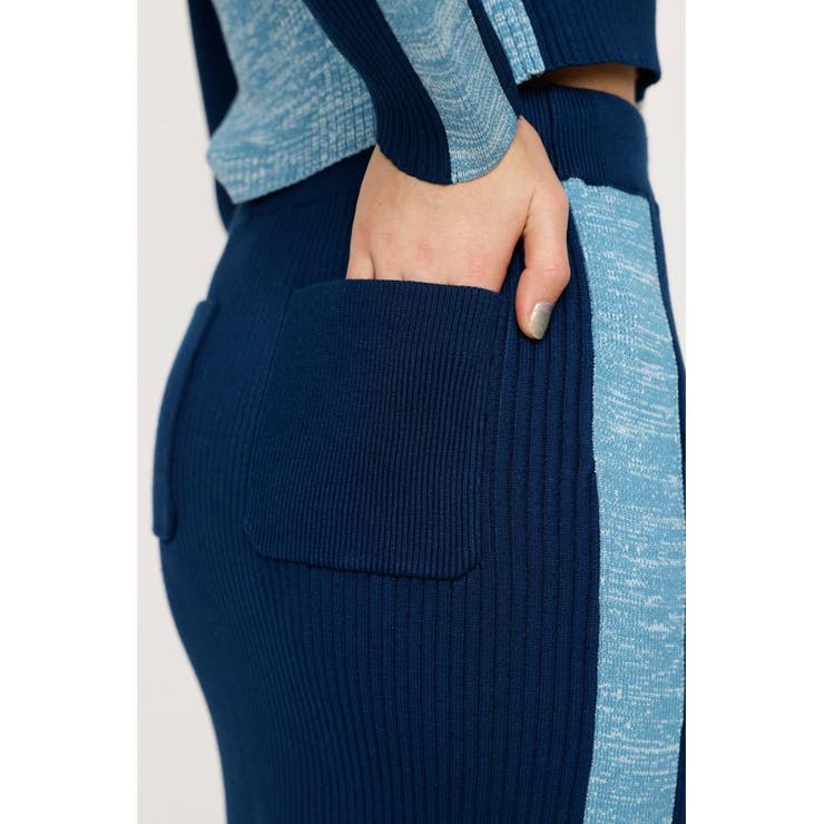 KNIT TRACK SIDE LINE ショートスカート | SLY OUTLET | 詳細画像12 