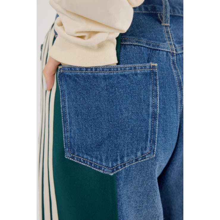 カスタムトラック デニムパンツ | RODEO CROWNS WIDE BOWL | 詳細画像13 