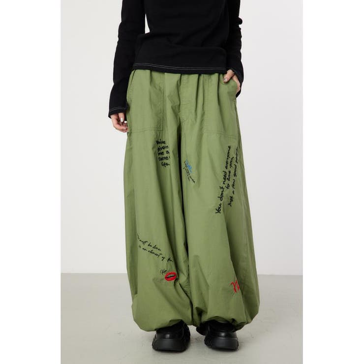 パラシュートパンツ[品番：BJLW0028919]｜RODEO CROWNS WIDE