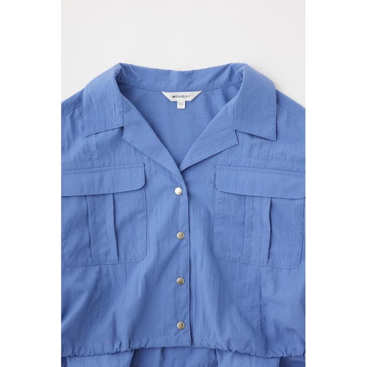 RIPSTOP CROPPED シャツ | MOUSSY OUTLET | 詳細画像12 