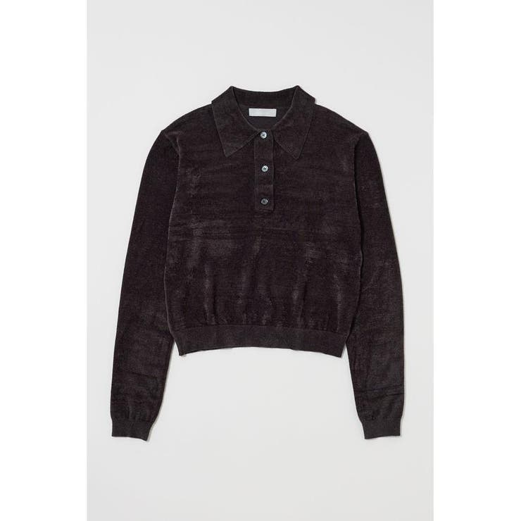 VELOUR TOUCH KNIT ポロ | MOUSSY OUTLET | 詳細画像22 