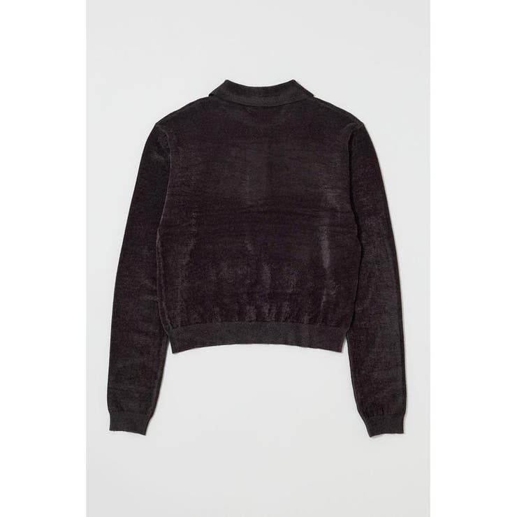 VELOUR TOUCH KNIT ポロ | MOUSSY OUTLET | 詳細画像23 