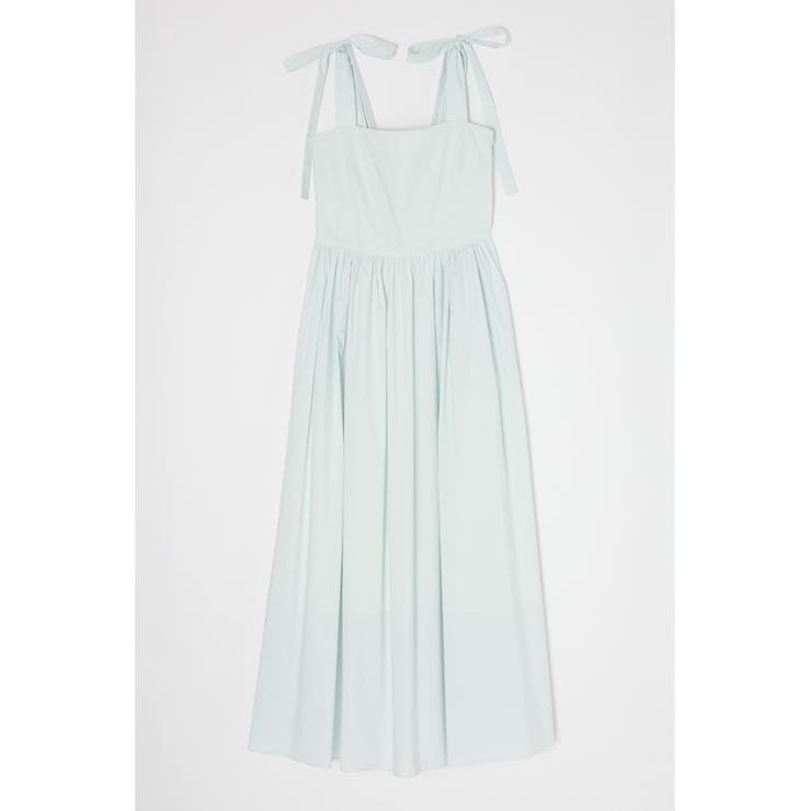 SHOULDER RIBBON LONG ワンピース | MOUSSY OUTLET | 詳細画像1 