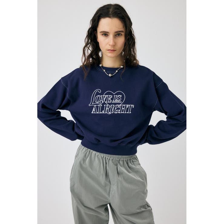 LETTERED EMBROIDERY プルオーバー | MOUSSY OUTLET | 詳細画像3 