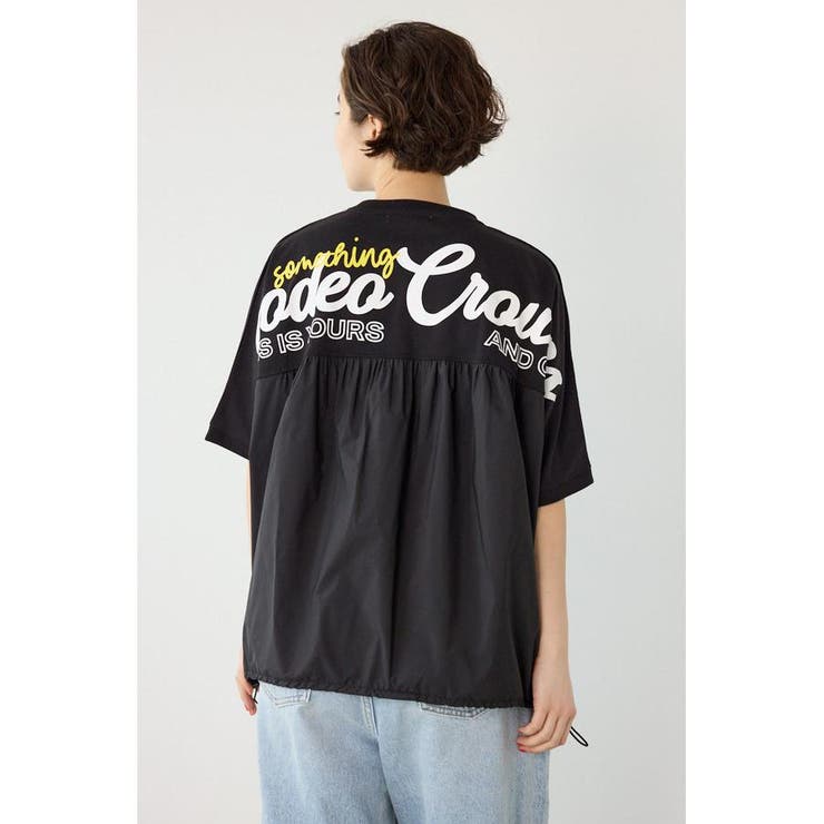 BLK | 切替ロゴビッグトップス | RODEO CROWNS WIDE BOWL