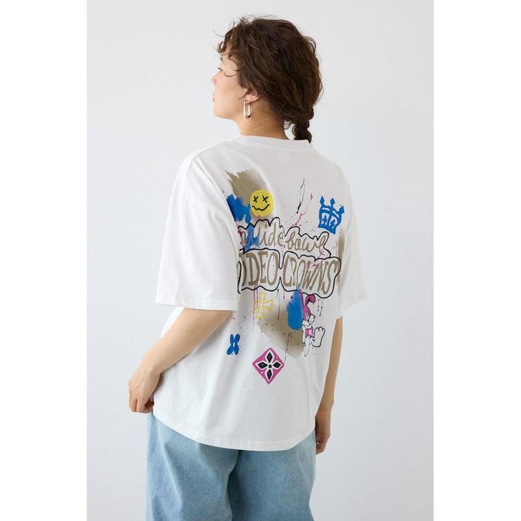 Spray Graffiti TEE | RODEO CROWNS WIDE BOWL | 詳細画像2 