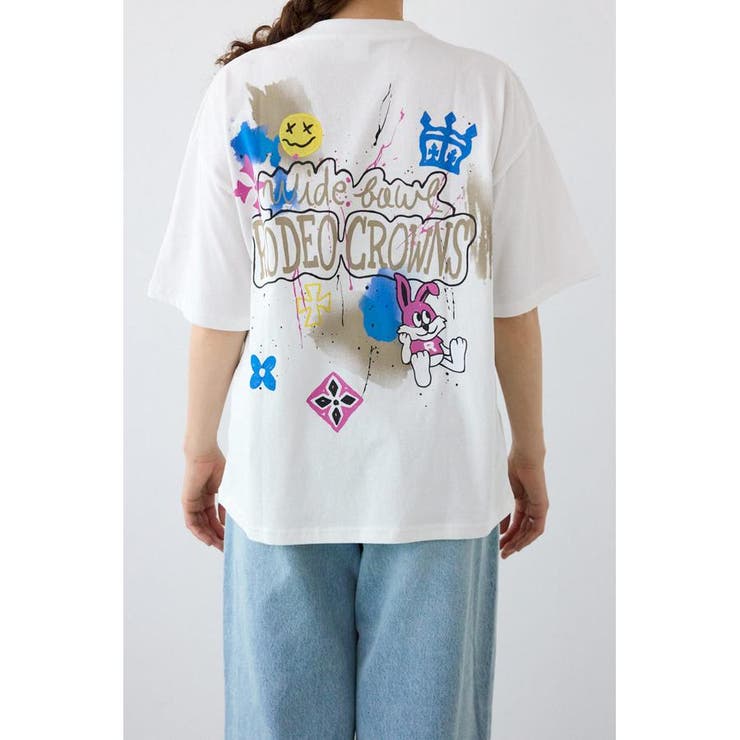 Spray Graffiti TEE | RODEO CROWNS WIDE BOWL | 詳細画像10 