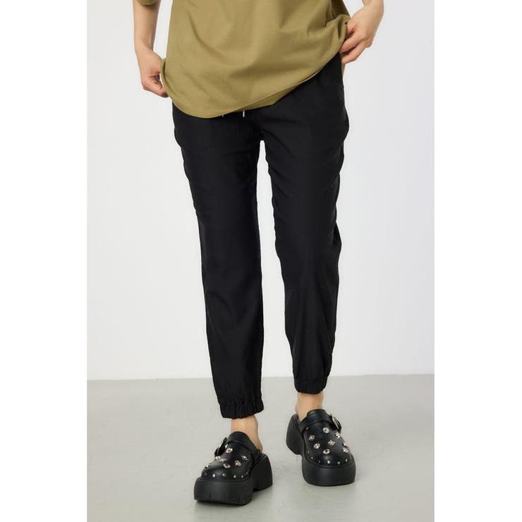 BLK | D/S COOL EASY JOGパンツ | RODEO CROWNS WIDE BOWL