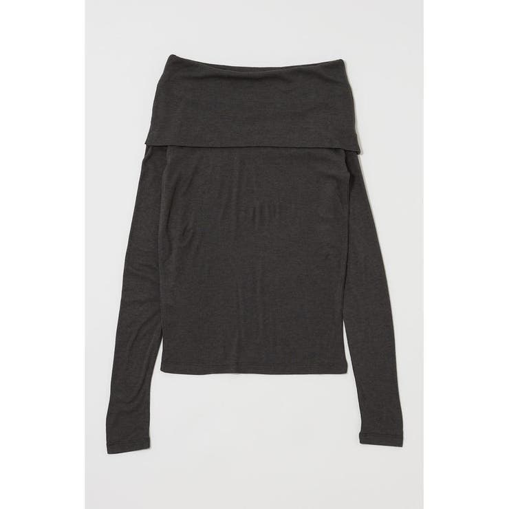 GRY | OFF SHOULDER カットトップス | MOUSSY OUTLET