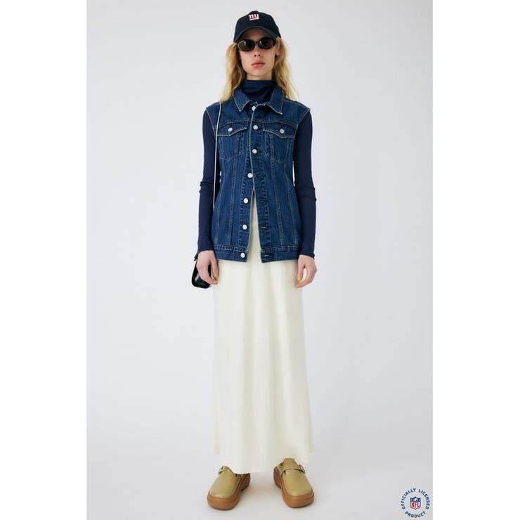 BACK BELT DENIM ベスト[品番：BJLW0024987]｜MOUSSY OUTLET（マウジー 