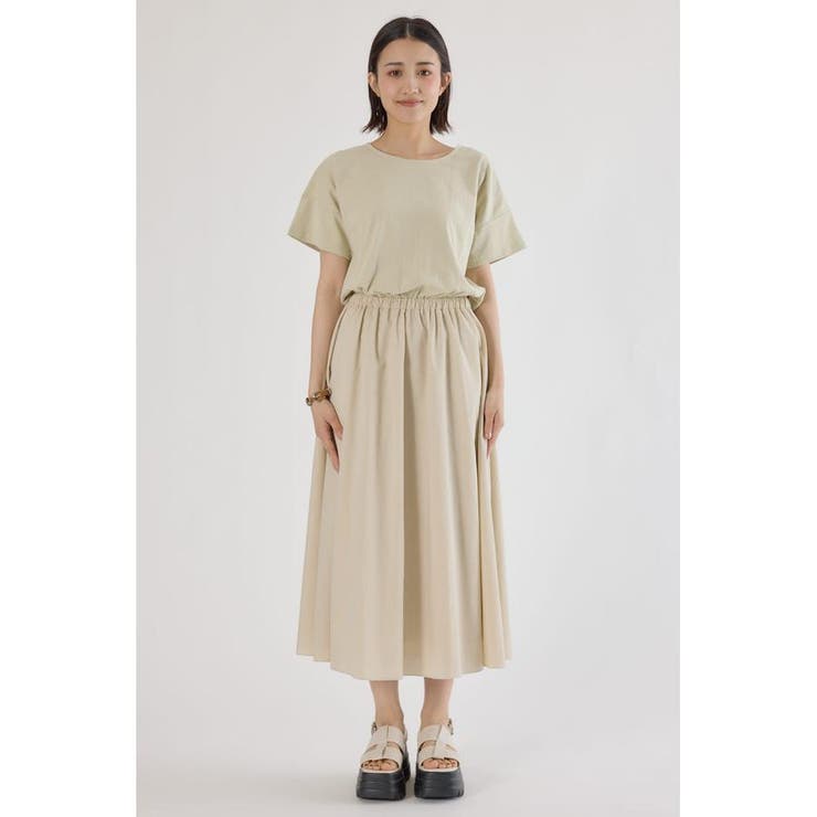 異素材切替ワンピース | RODEO CROWNS WIDE BOWL | 詳細画像13 