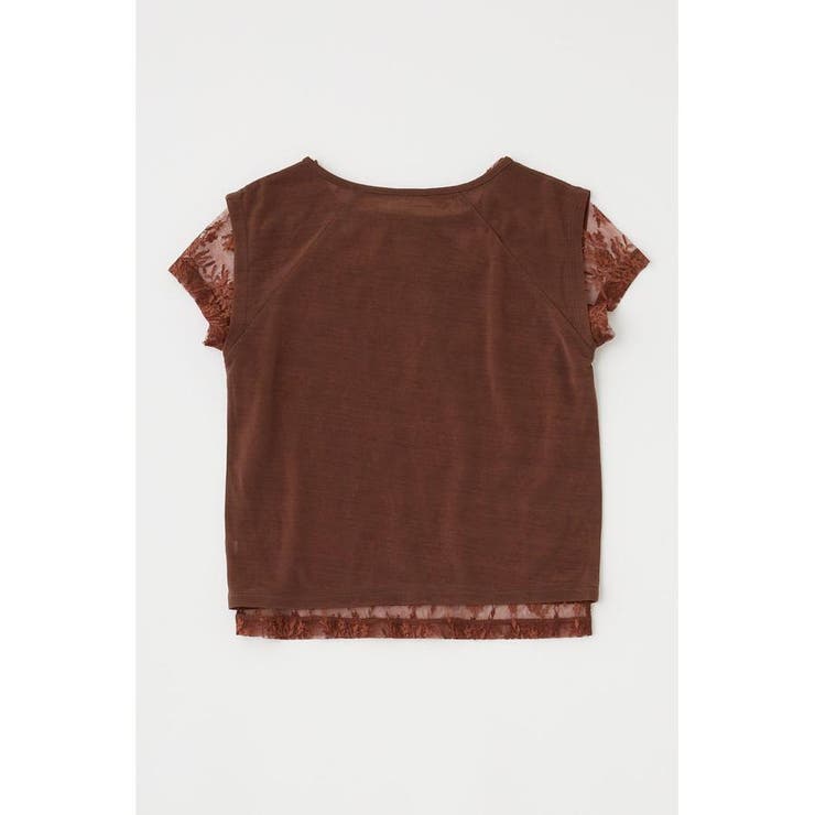 LACE LAYERED OPEN NECK トップス | MOUSSY OUTLET | 詳細画像10 