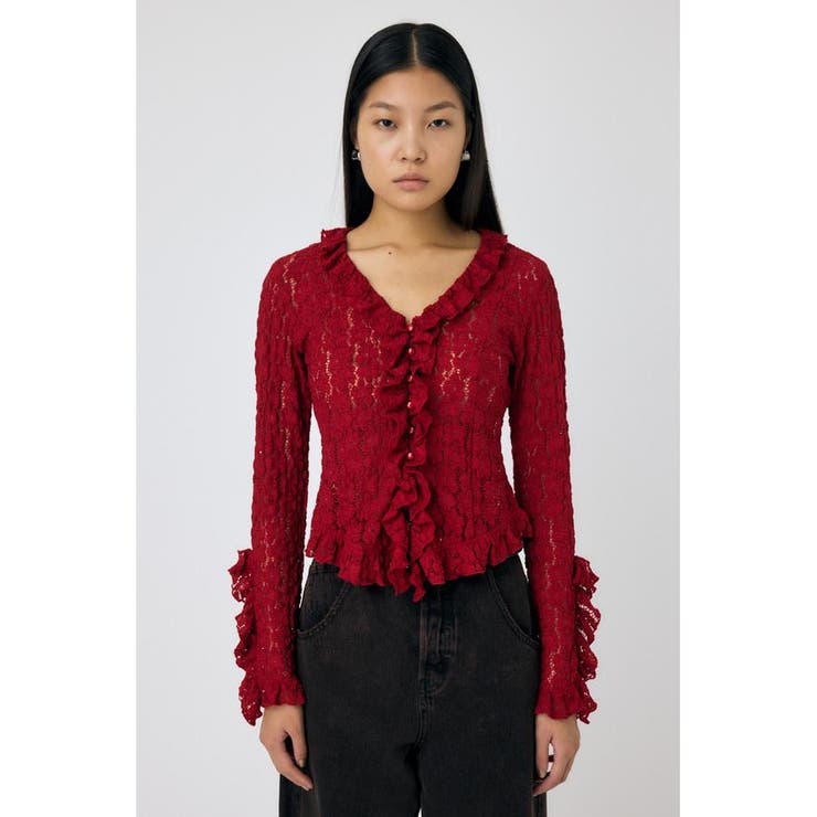 CUT LACE RUFFLE ブラウス | MOUSSY OUTLET | 詳細画像27 