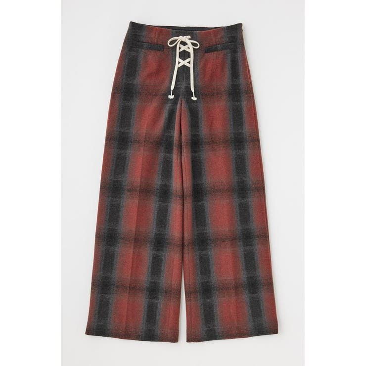 FRONT LACE-UP WIDE パンツ | MOUSSY OUTLET | 詳細画像21 