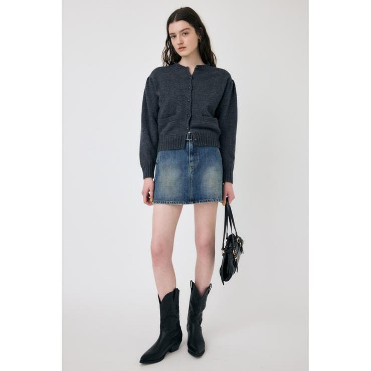 BUTTON UP ニットカーディガン | MOUSSY OUTLET | 詳細画像16 