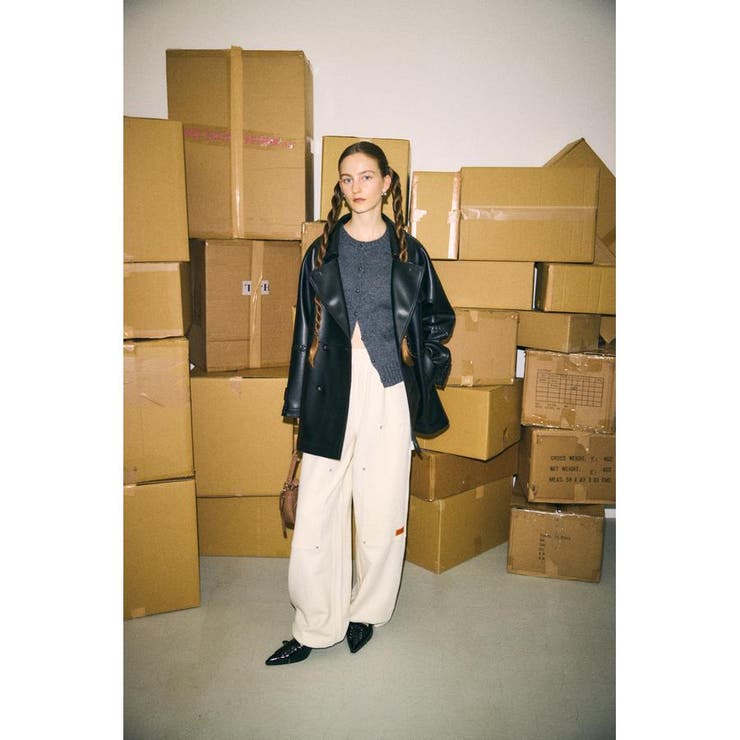 BUTTON UP ニットカーディガン | MOUSSY OUTLET | 詳細画像27 