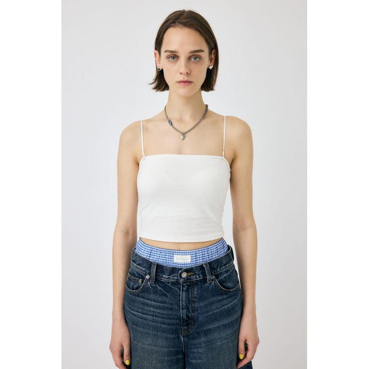 SQUARE NECK PLAIN キャミソール | MOUSSY OUTLET | 詳細画像6 