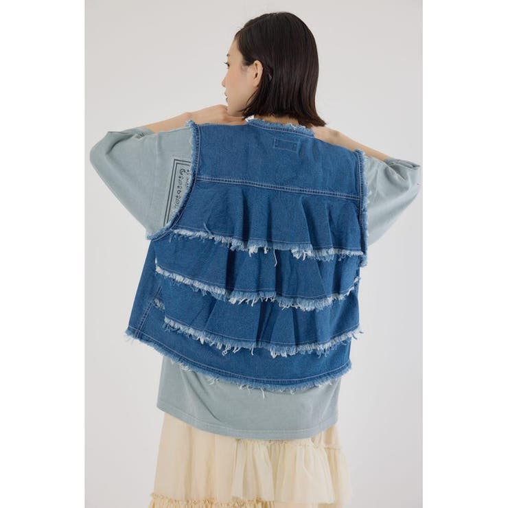 バックフリルベスト | RODEO CROWNS WIDE BOWL | 詳細画像11 