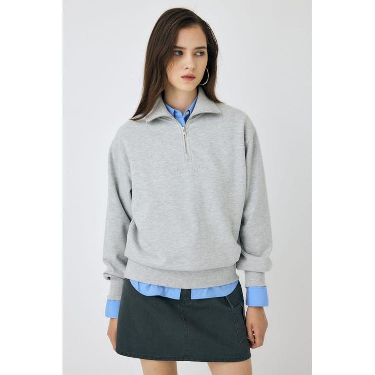 FADE HALF ZIP トップス | MOUSSY OUTLET | 詳細画像13 