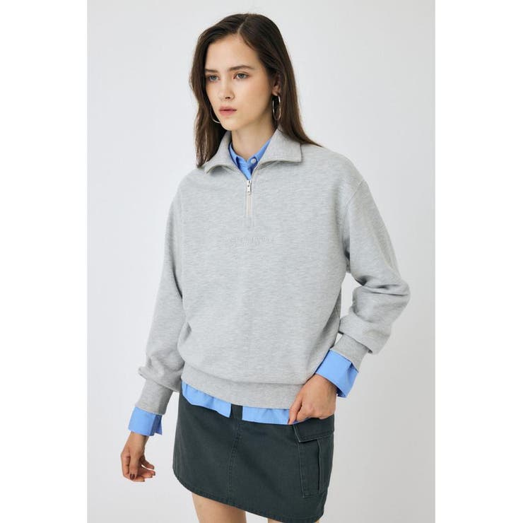 FADE HALF ZIP トップス | MOUSSY OUTLET | 詳細画像18 