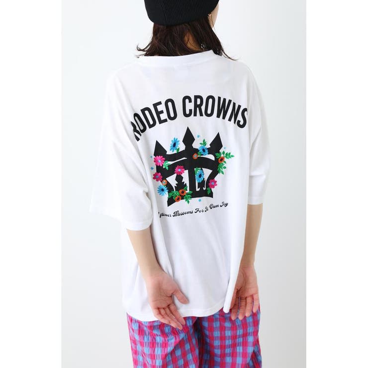 Crowns Flower Tシャツ[品番：BJLW0025200]｜RODEO CROWNS WIDE BOWL