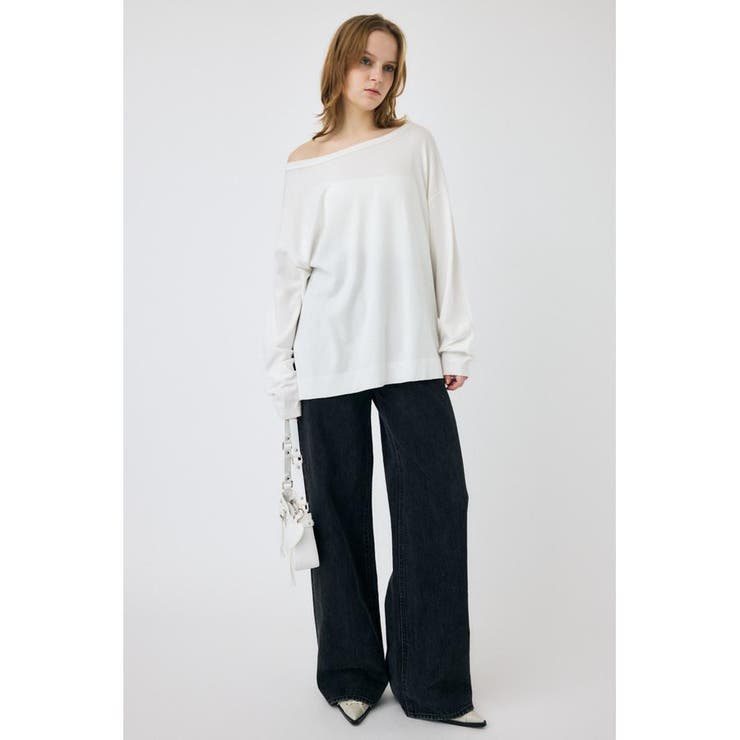 OFF SHOULDER ルーズニット | MOUSSY OUTLET | 詳細画像1 