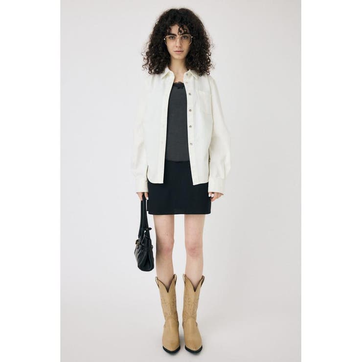 WAIST FIT デニムシャツ | MOUSSY OUTLET | 詳細画像4 