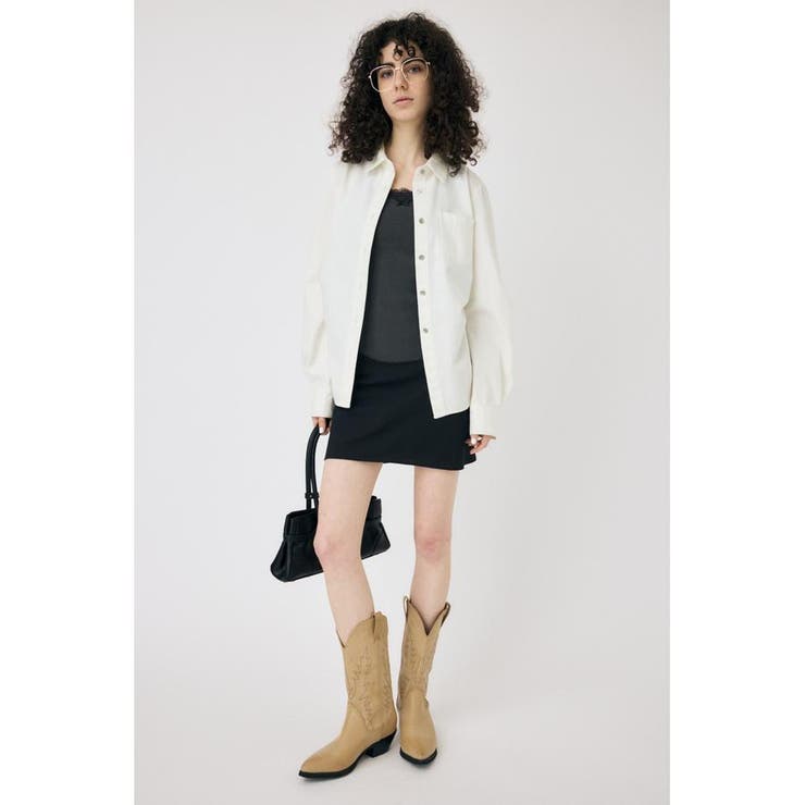 WAIST FIT デニムシャツ | MOUSSY OUTLET | 詳細画像1 