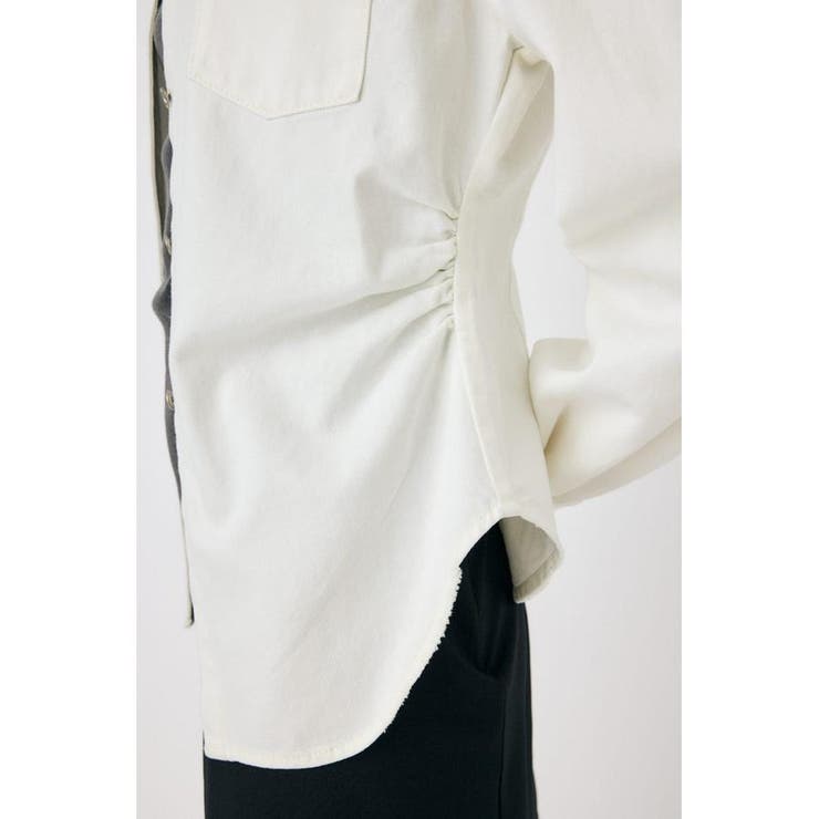 WAIST FIT デニムシャツ | MOUSSY OUTLET | 詳細画像12 