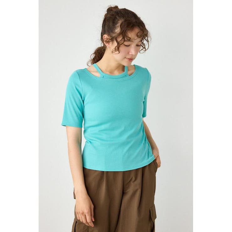 D/MINT3 | clavicle openTシャツ | RODEO CROWNS WIDE BOWL