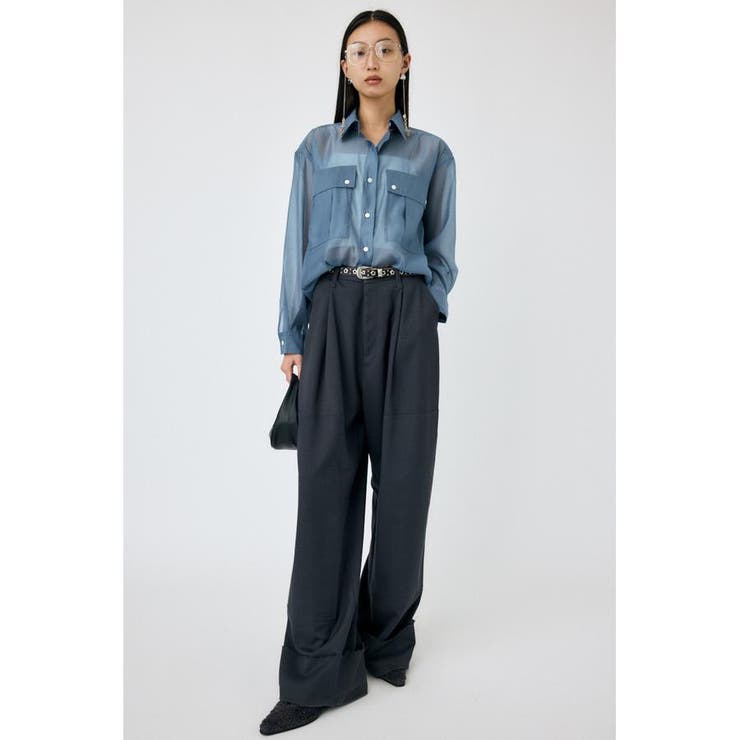 SHEER CARGOシャツ | MOUSSY OUTLET | 詳細画像8 