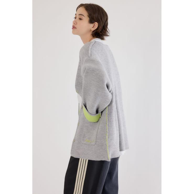 ダブルフェイスニットジャケット | RODEO CROWNS WIDE BOWL | 詳細画像12 