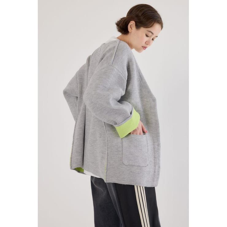 ダブルフェイスニットジャケット | RODEO CROWNS WIDE BOWL | 詳細画像13 