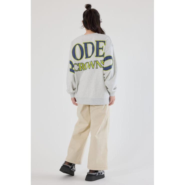 カラーアウトラインロゴスウェット | RODEO CROWNS WIDE BOWL | 詳細画像25 