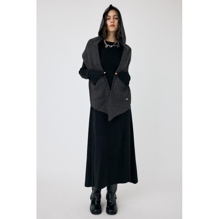 WAIST RIBBON モックネックドレス | MOUSSY OUTLET | 詳細画像1 