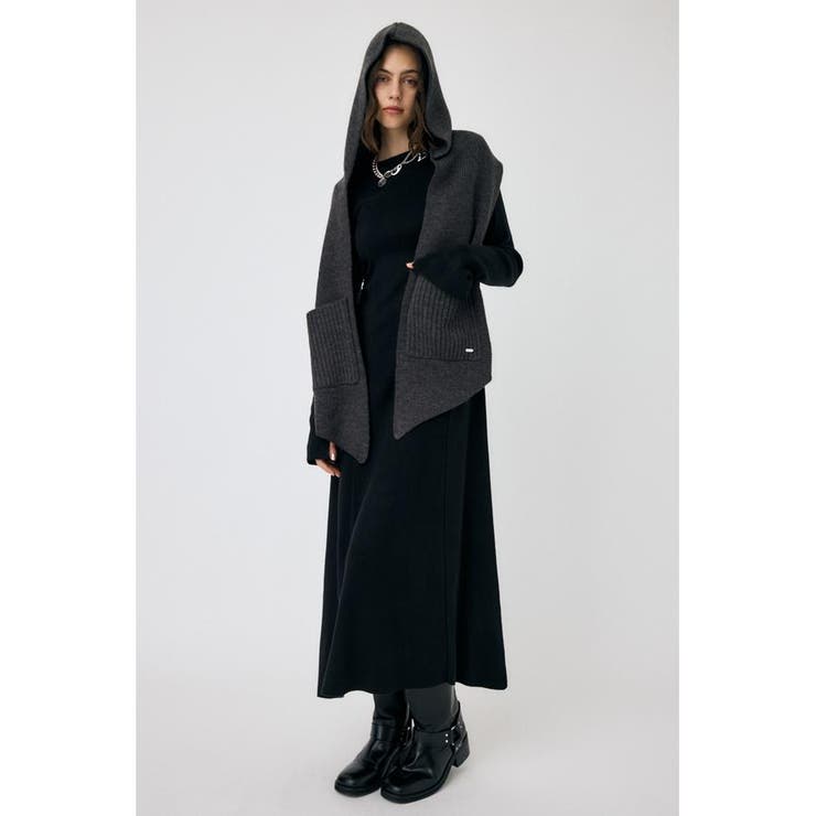 WAIST RIBBON モックネックドレス | MOUSSY OUTLET | 詳細画像2 