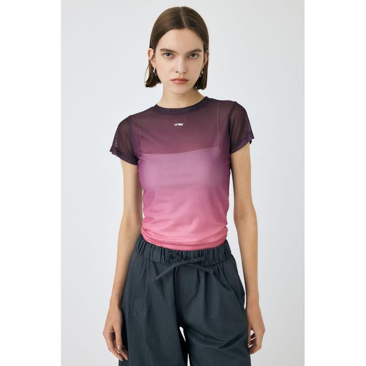 GRADATION シアー TEE | MOUSSY OUTLET | 詳細画像5 
