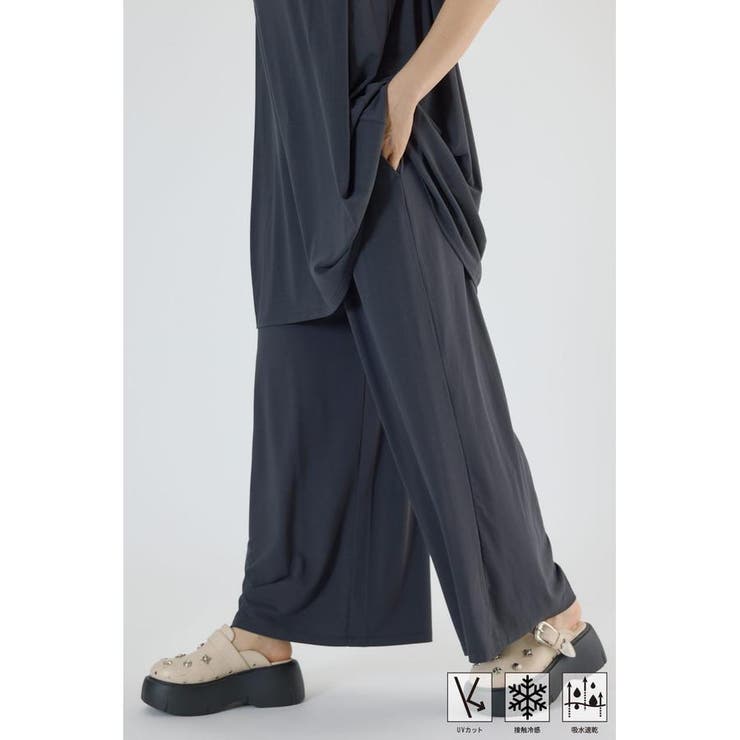 BLK | T/F リラックスパンツ | RODEO CROWNS WIDE BOWL