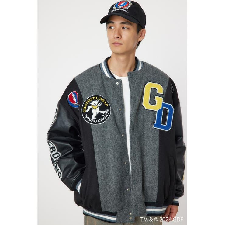 グレードフルデッドスカジャン Grateful Dead スタジャン[品番：BJLW0028997]｜RODEO CROWNS WIDE