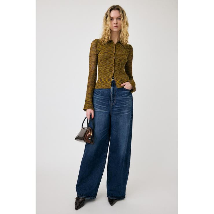 MULTI BORDER ニットシャツ | MOUSSY OUTLET | 詳細画像8 