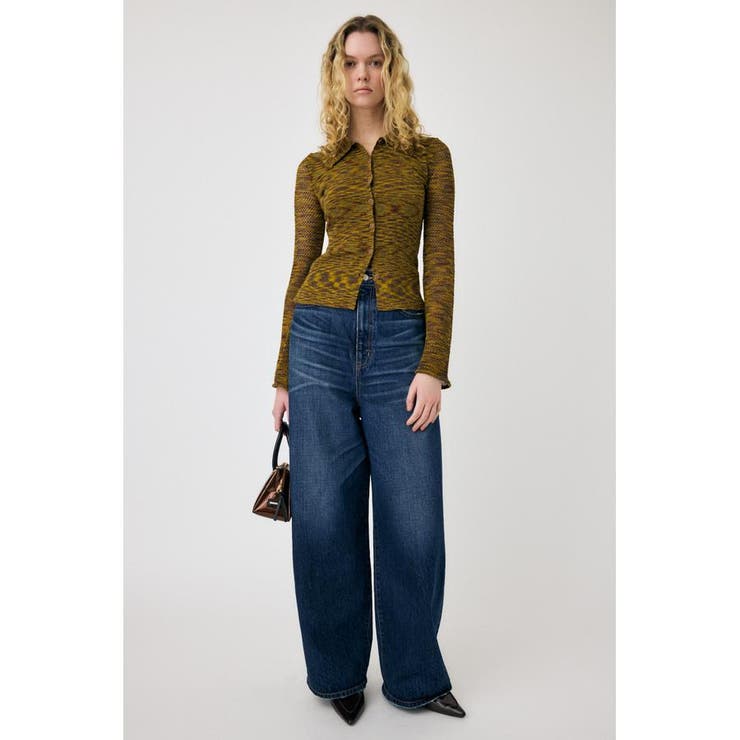 MULTI BORDER ニットシャツ | MOUSSY OUTLET | 詳細画像9 