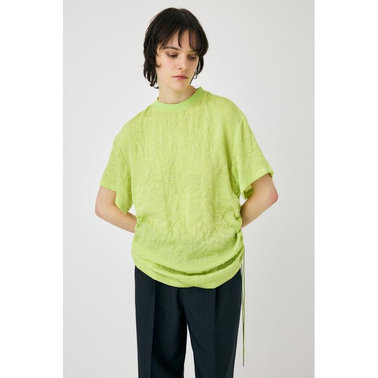 LIME | WASHER BIG Tシャツ | MOUSSY OUTLET