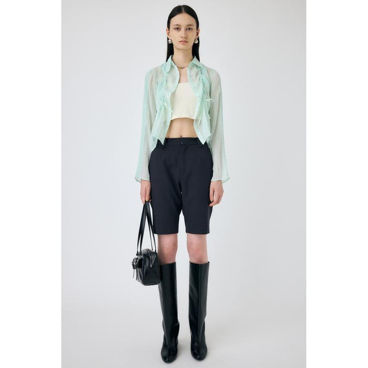 LACY TAPE シアーシャツ | MOUSSY OUTLET | 詳細画像4 