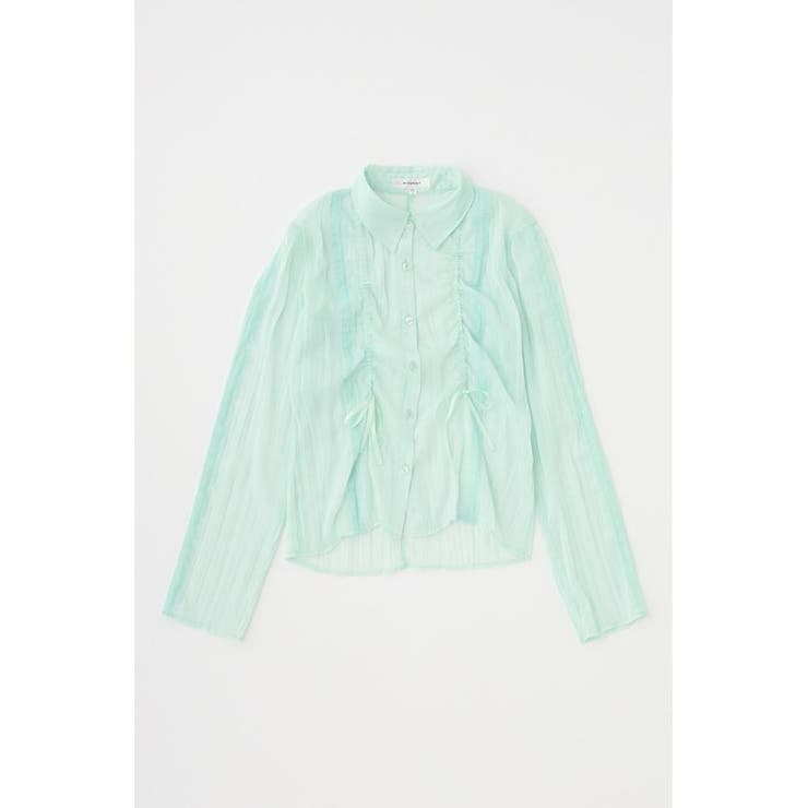 LACY TAPE シアーシャツ | MOUSSY OUTLET | 詳細画像13 