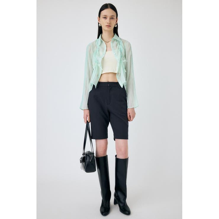 LACY TAPE シアーシャツ | MOUSSY OUTLET | 詳細画像2 