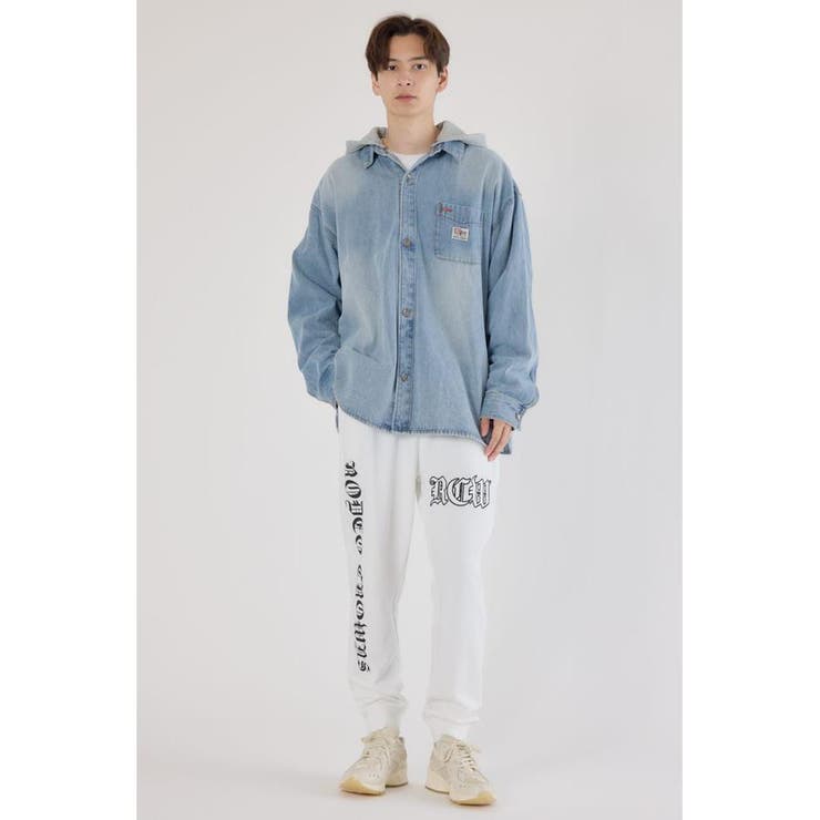 フーデッドデニムシャツジャケット | RODEO CROWNS WIDE BOWL | 詳細画像14 