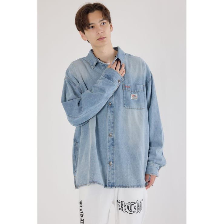 フーデッドデニムシャツジャケット | RODEO CROWNS WIDE BOWL | 詳細画像17 