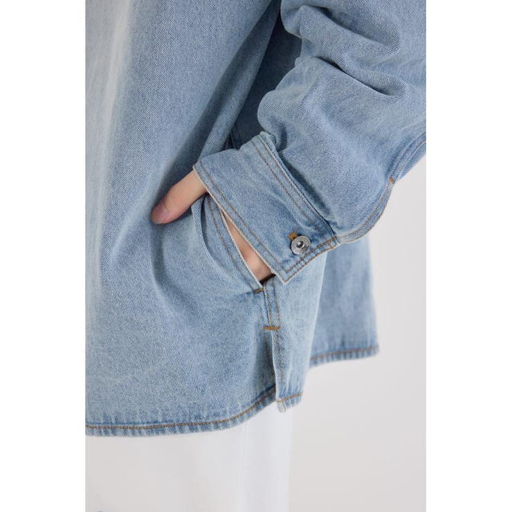 フーデッドデニムシャツジャケット | RODEO CROWNS WIDE BOWL | 詳細画像27 