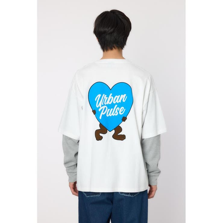ハートパネルレイヤードロングスリーブTシャツ | RODEO CROWNS WIDE BOWL | 詳細画像10 