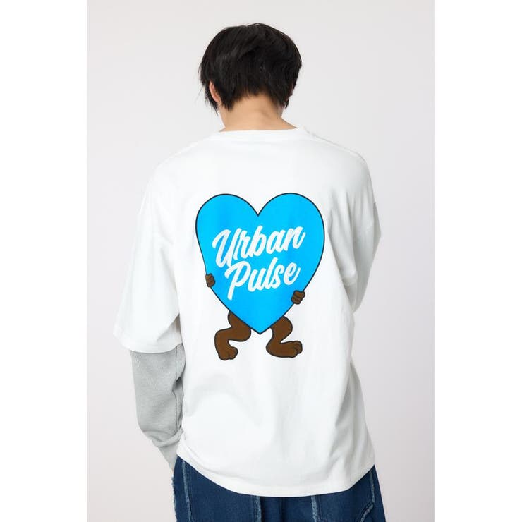 ハートパネルレイヤードロングスリーブTシャツ | RODEO CROWNS WIDE BOWL | 詳細画像4 